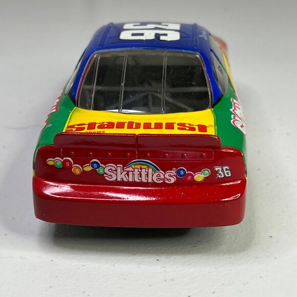 NASCAR Diecast Model 1996 Pontiac Grand Prix #36 Skittles Derrick Cope (damaged) - Picture 7 of 13